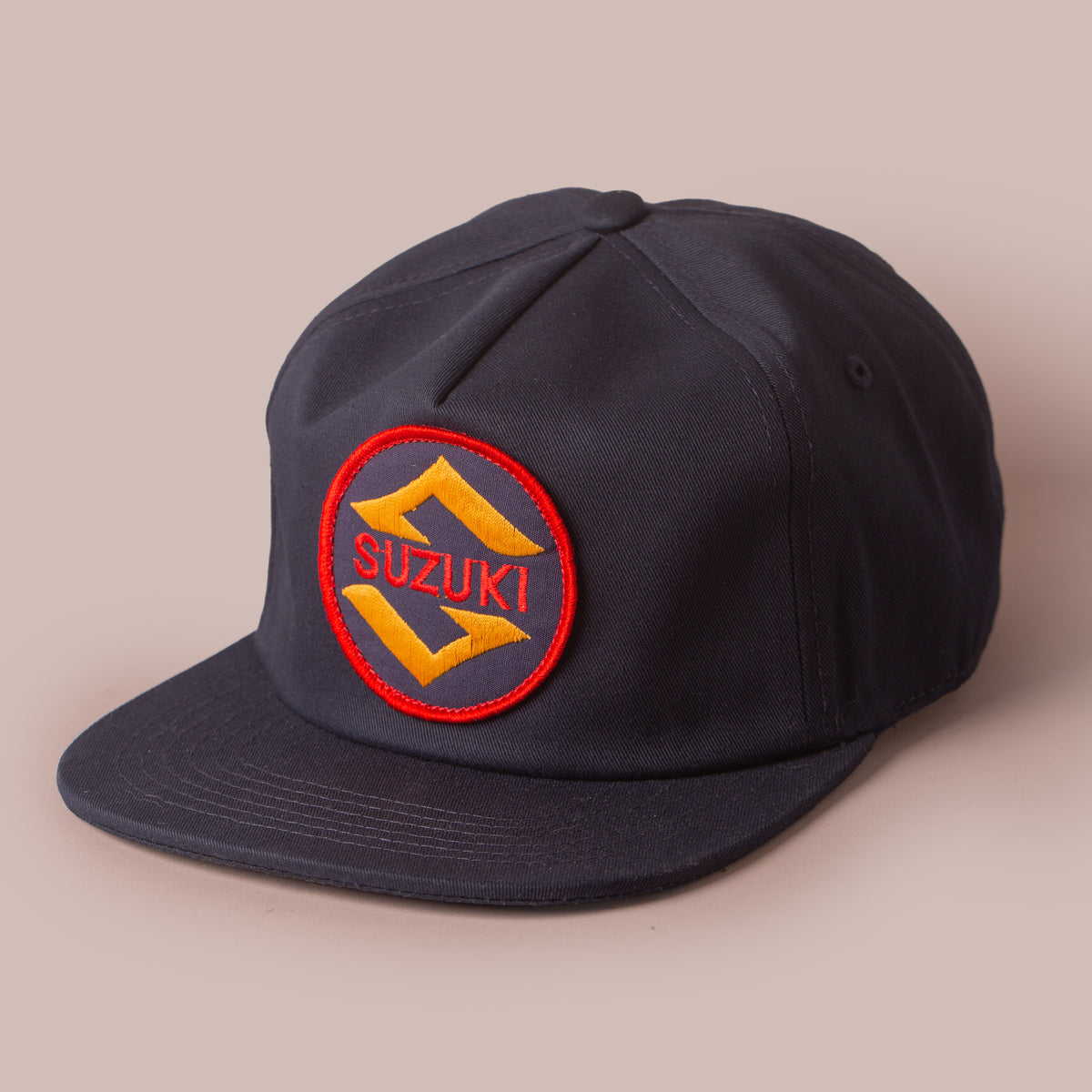 Suzuki Unstructured 5-panel Snapback Cap