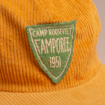 Camp Roosevelt Camporee 1951 Service Corduroy Cap