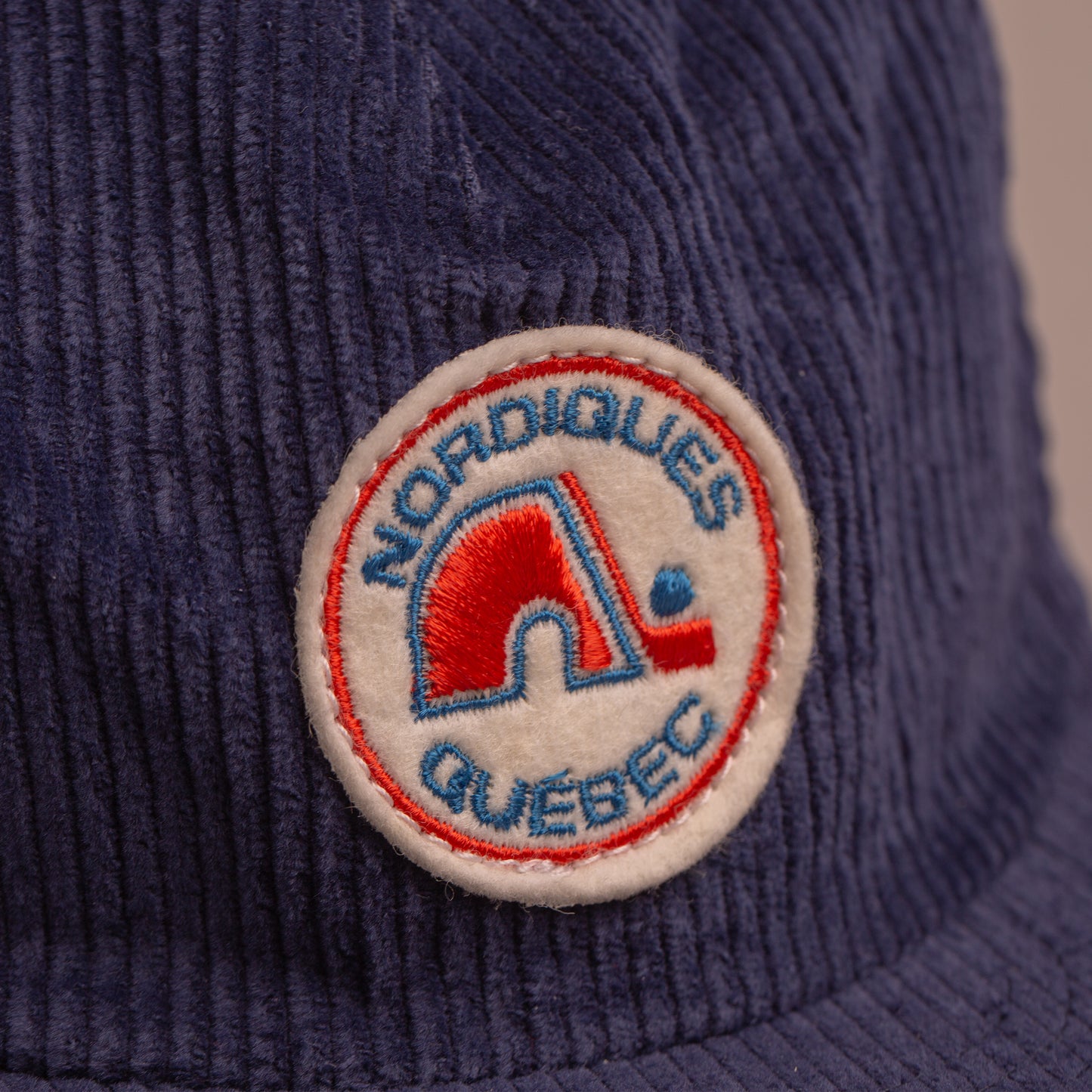 Quebec Nordiques Corduroy Cap