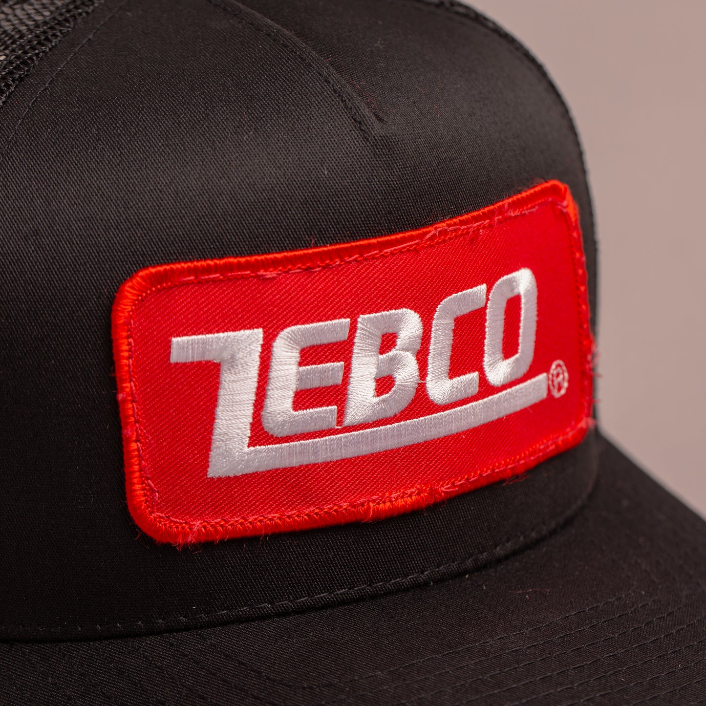 Zebco Black Trucker Cap