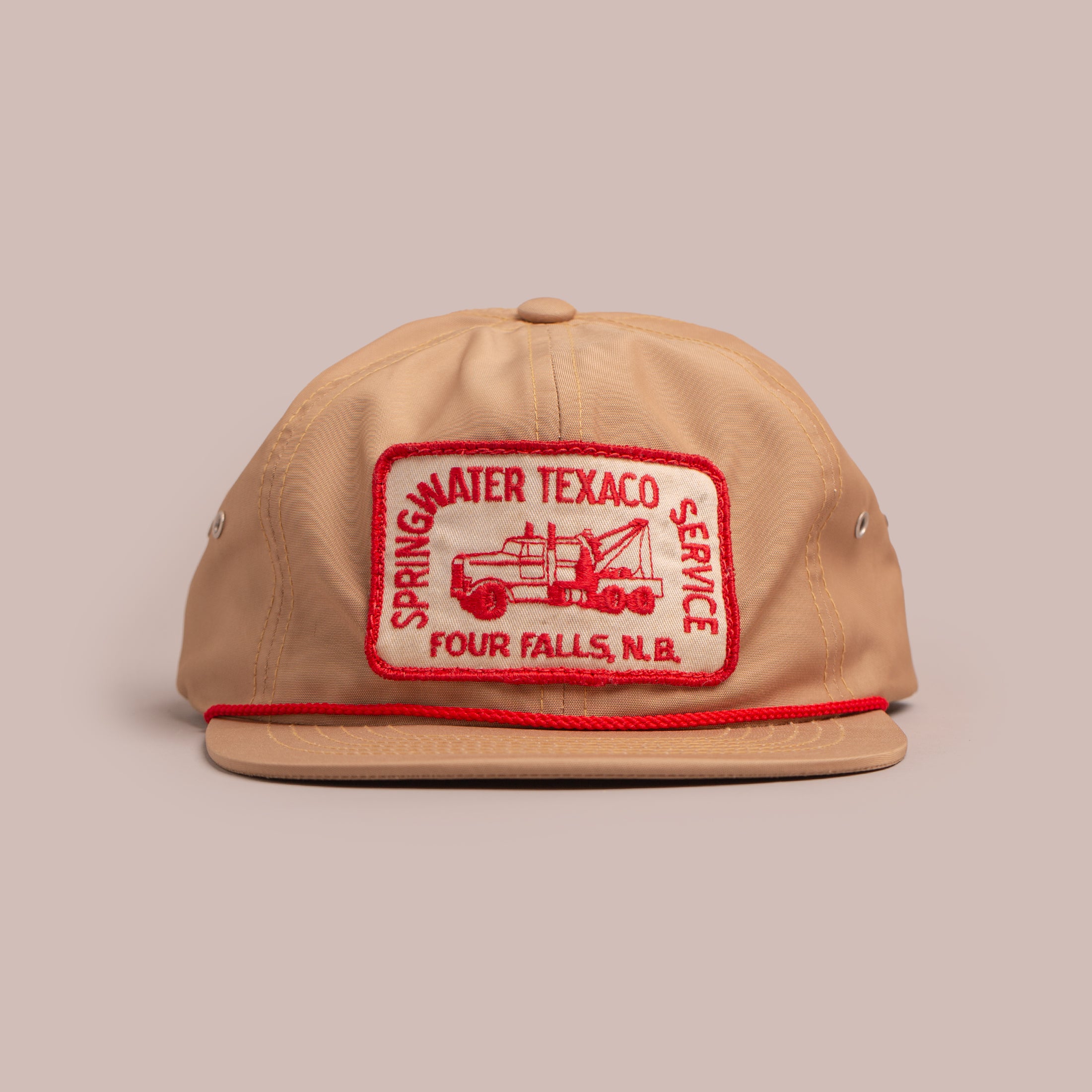 Springwater Texaco Service Nylon Cap