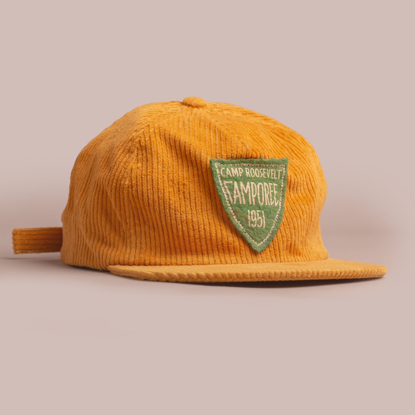 Camp Roosevelt Camporee 1951 Service Corduroy Cap