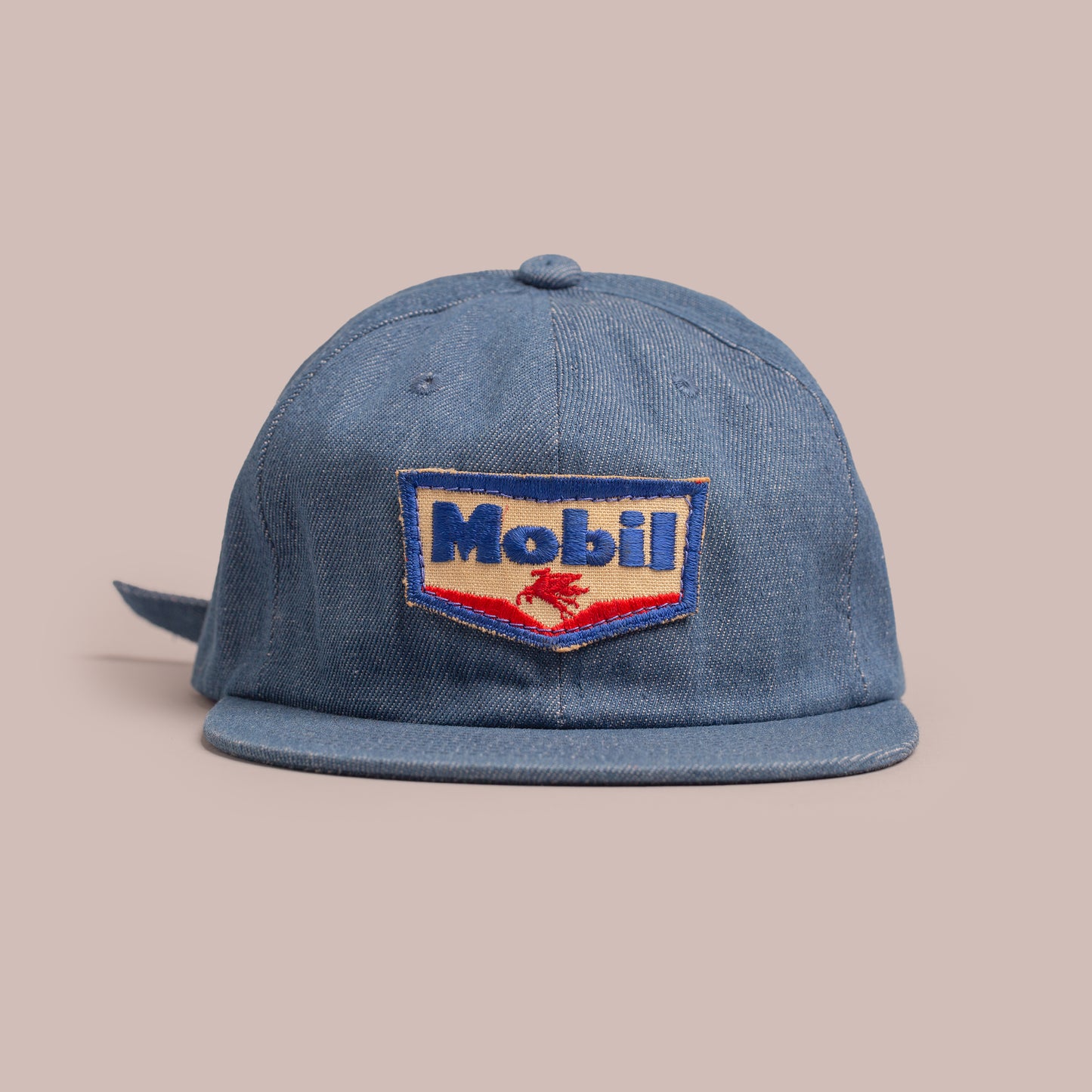 Mobil Denim Weld Cap