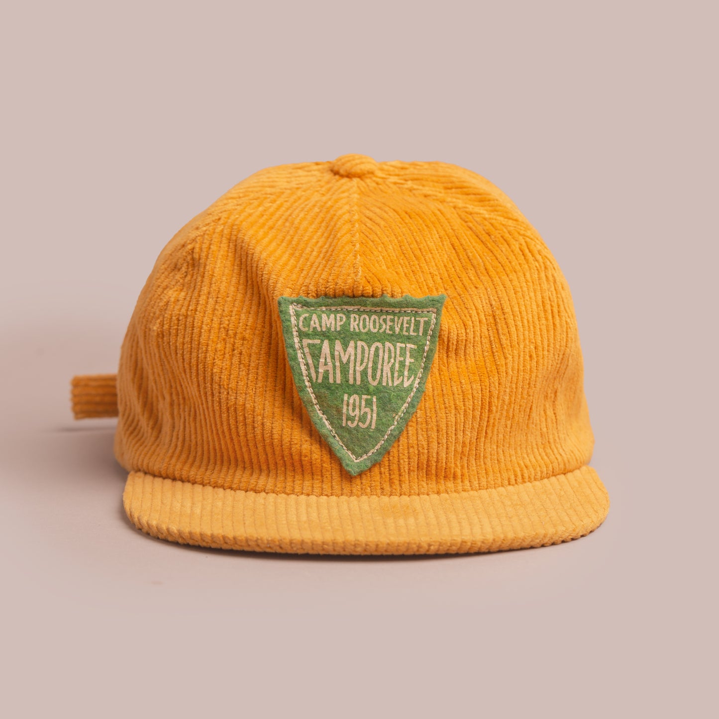 Camp Roosevelt Camporee 1951 Service Corduroy Cap