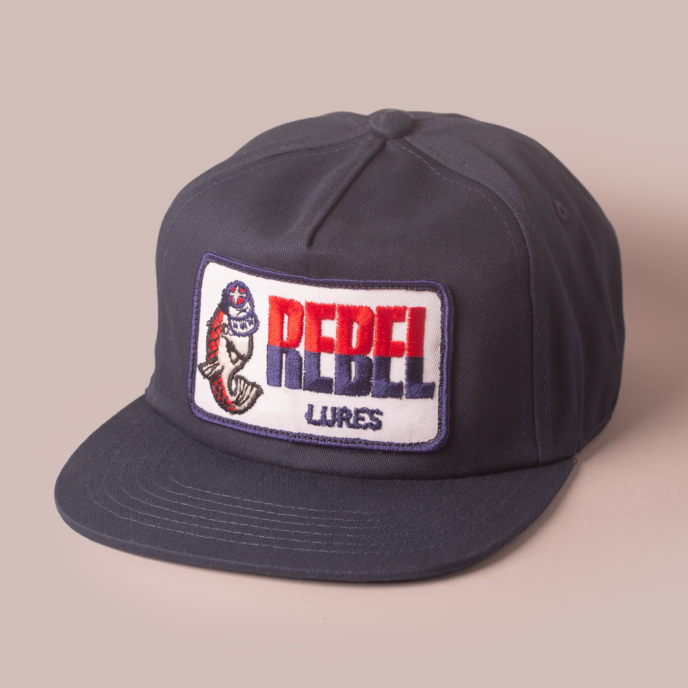 Rebel Lures Unstructured Snapback Hat