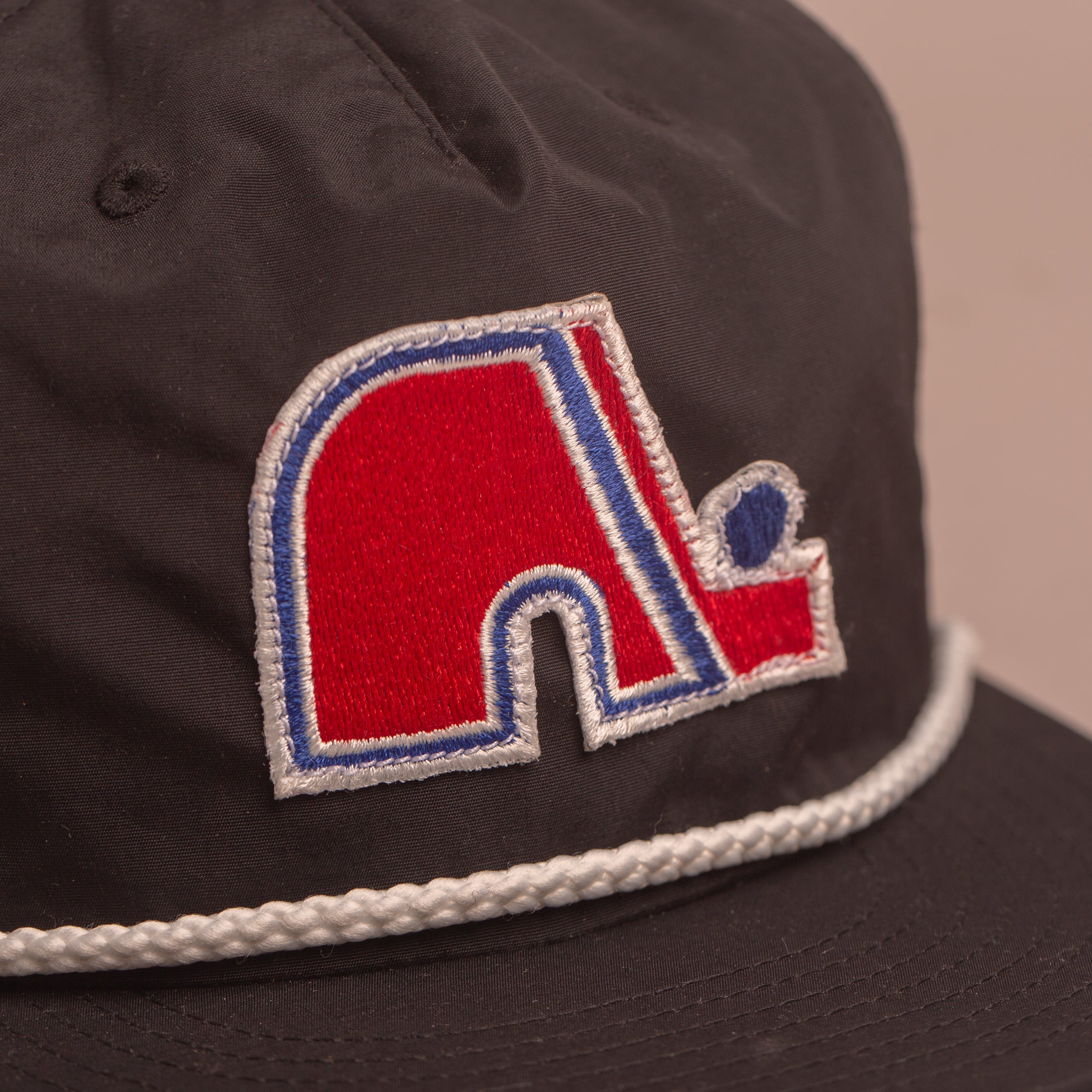 Quebec Nordiques Surf Rope Cap