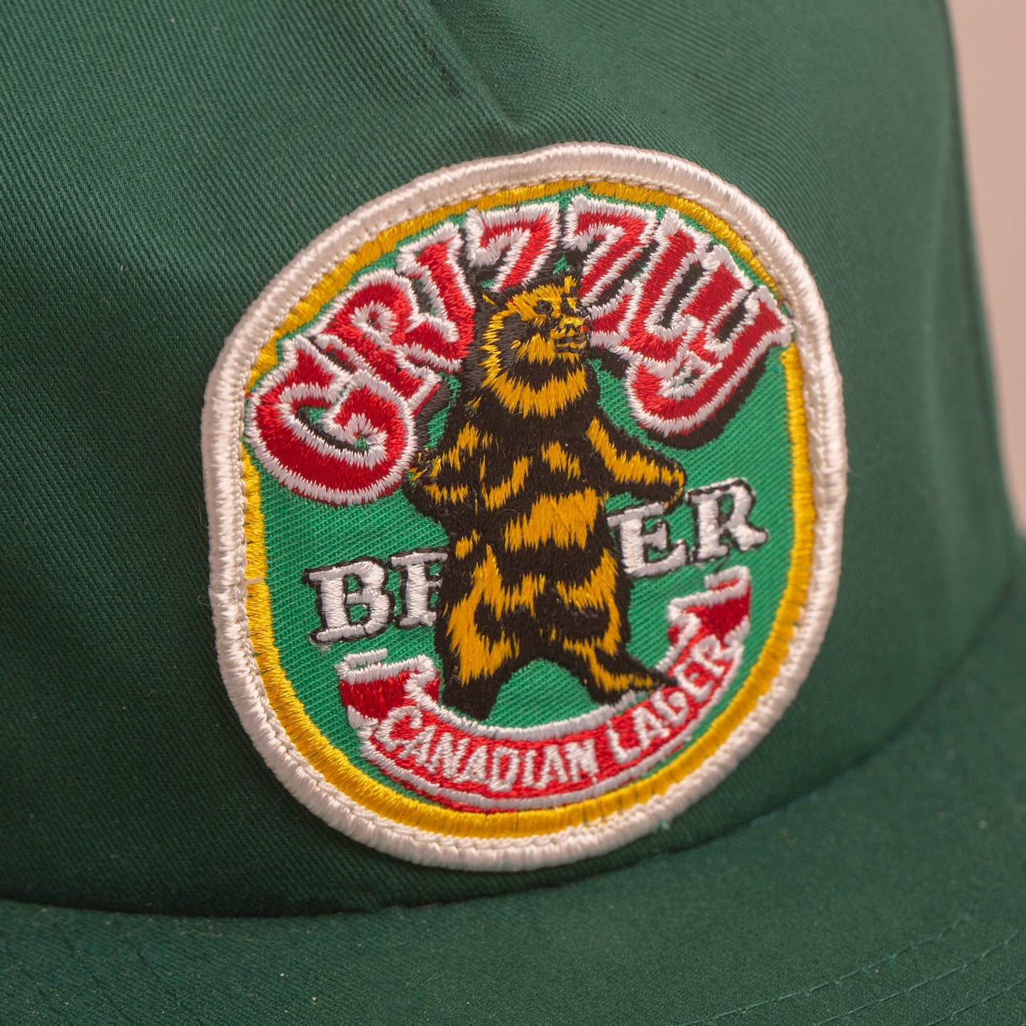 Grizzly Beer Unstructured Cap