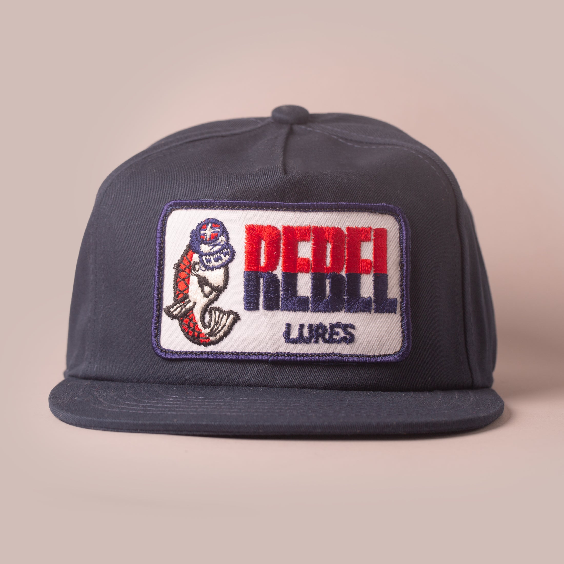 Rebel Lures Unstructured Snapback Hat