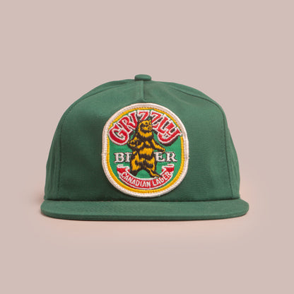 Grizzly Beer Unstructured Cap