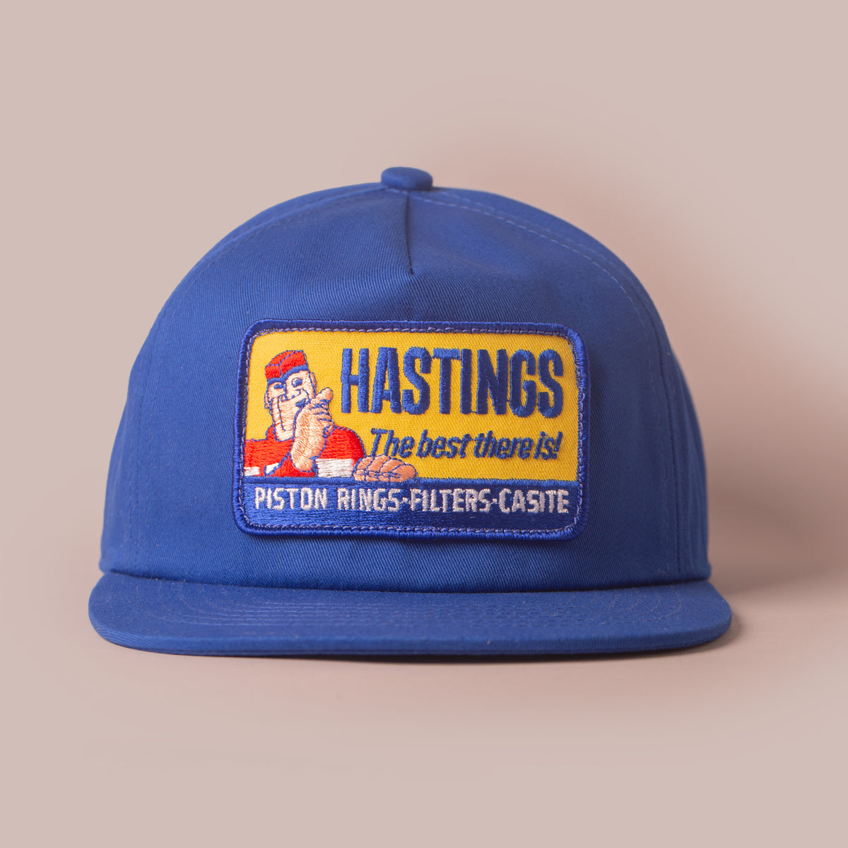Hastings Unstructured 5-panel Snapback Cap