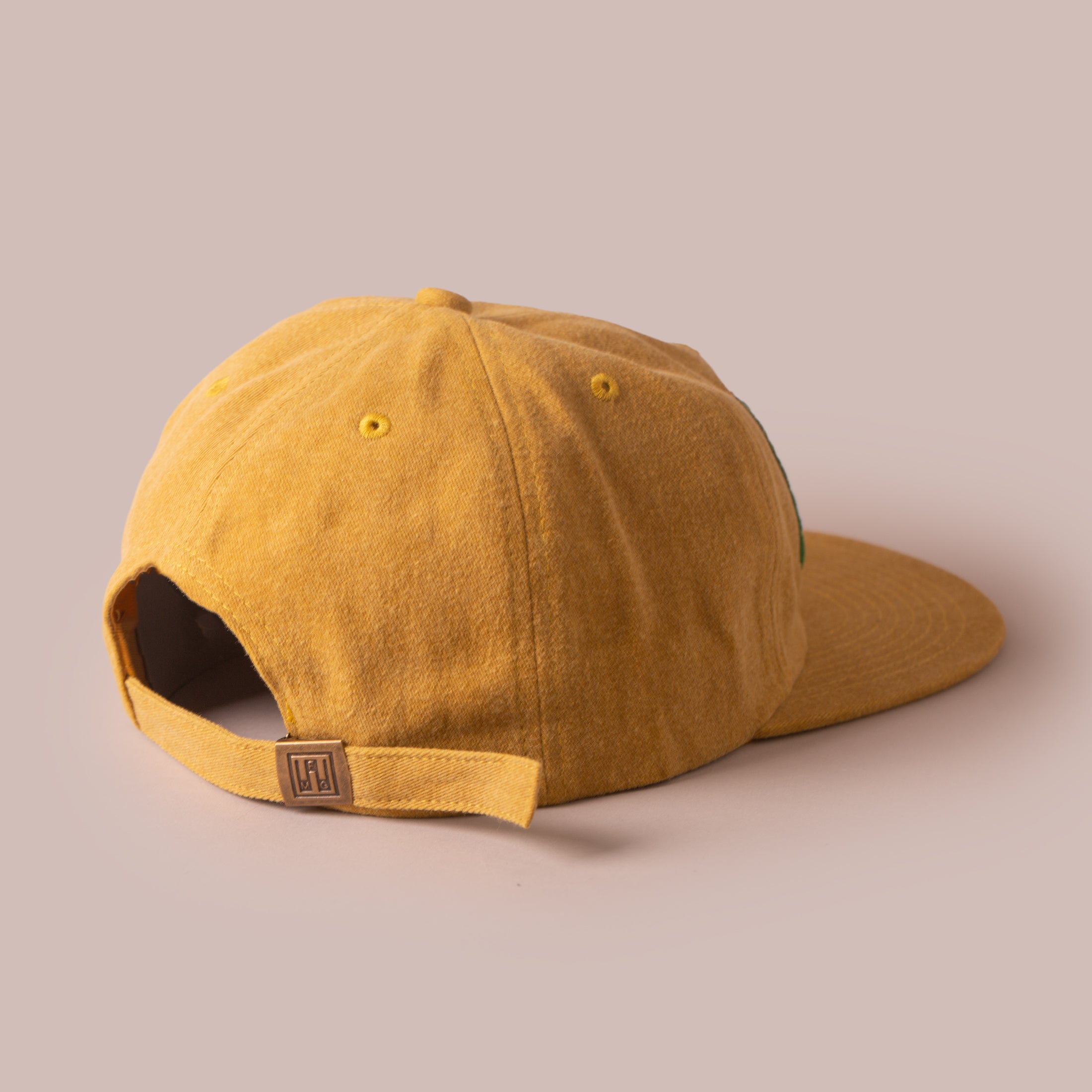 John Deere Unstructured 5-Panel Strapback Cap