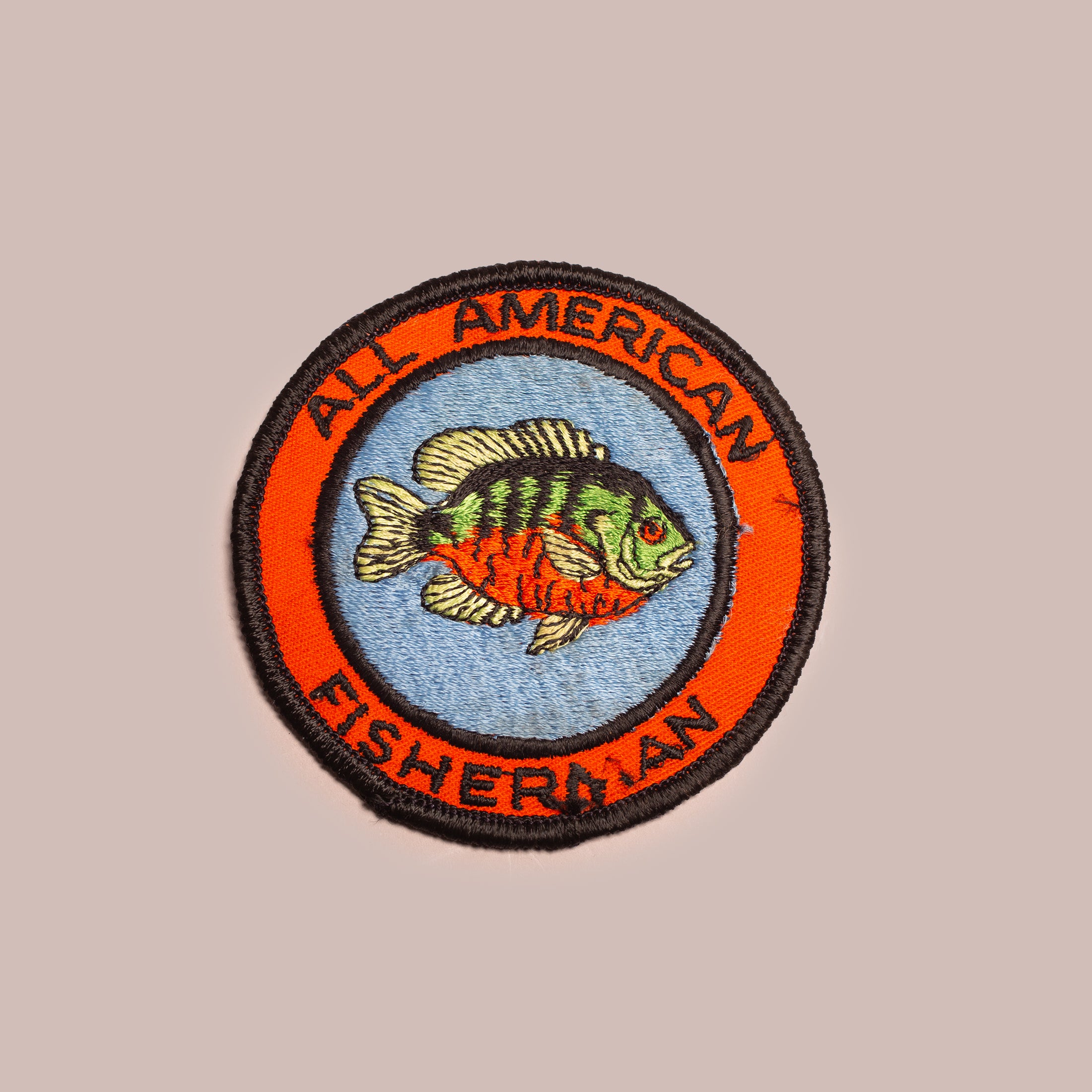 Vintage Patch - All American Fisherman