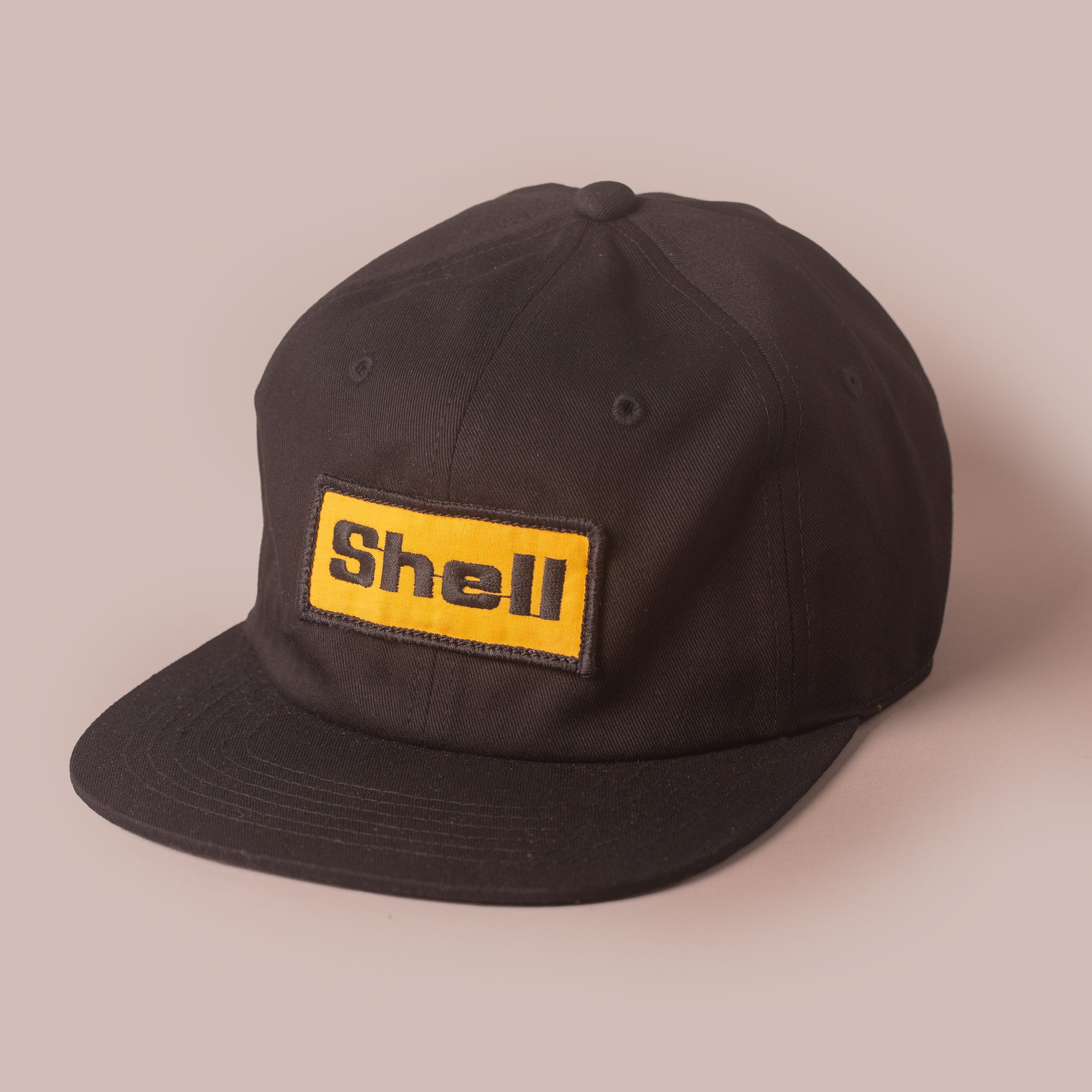 Shell 6-Panel Snapback Hat