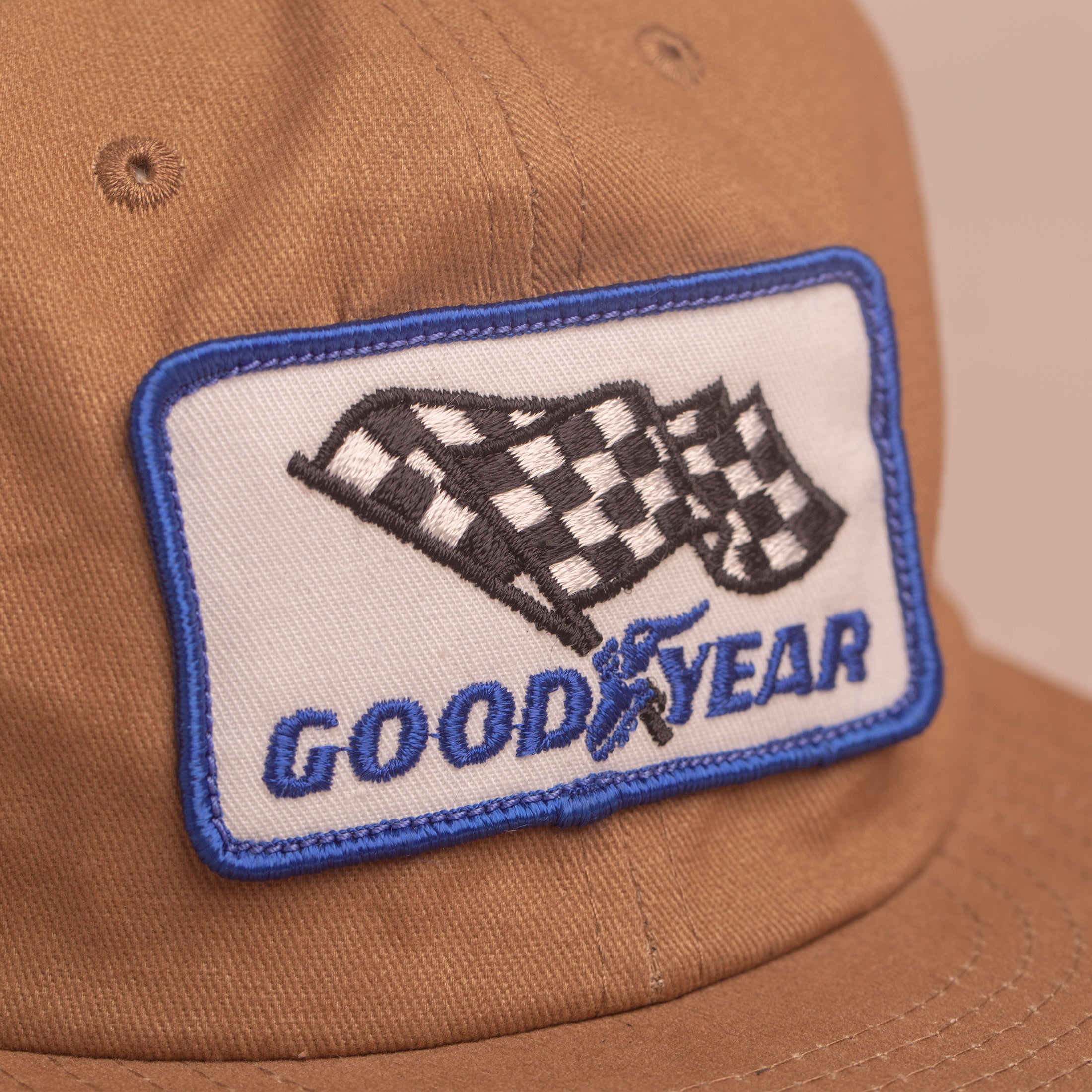 Goodyear Racing unstructured 6-panel cap