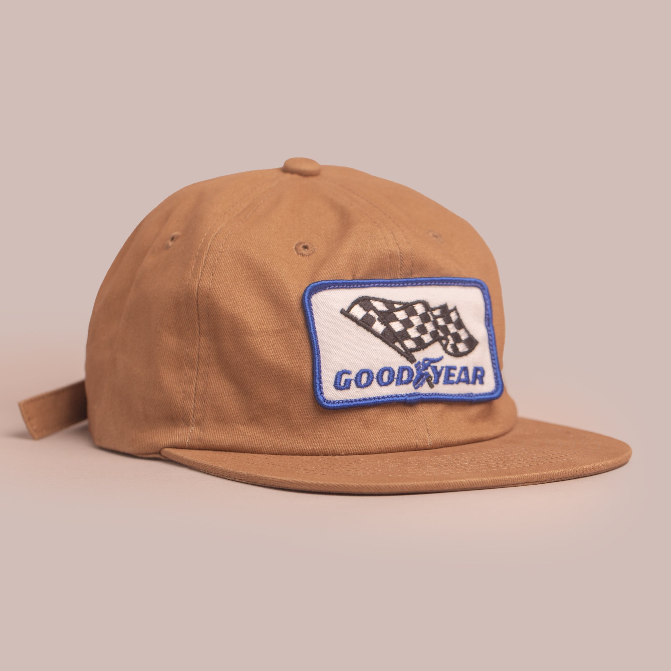Goodyear Racing unstructured 6-panel cap