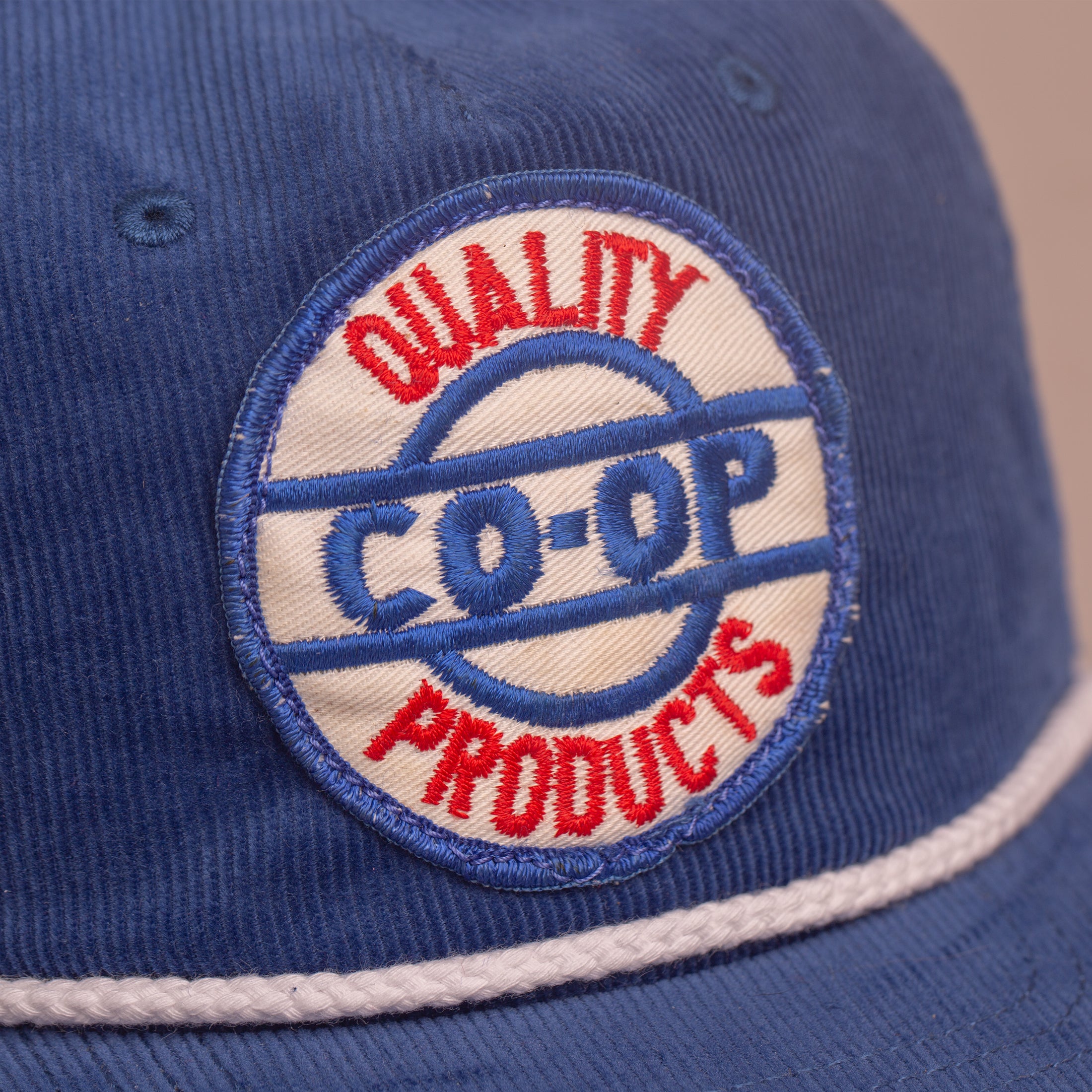 Quality Co-Op Products Corduroy Rope Cap