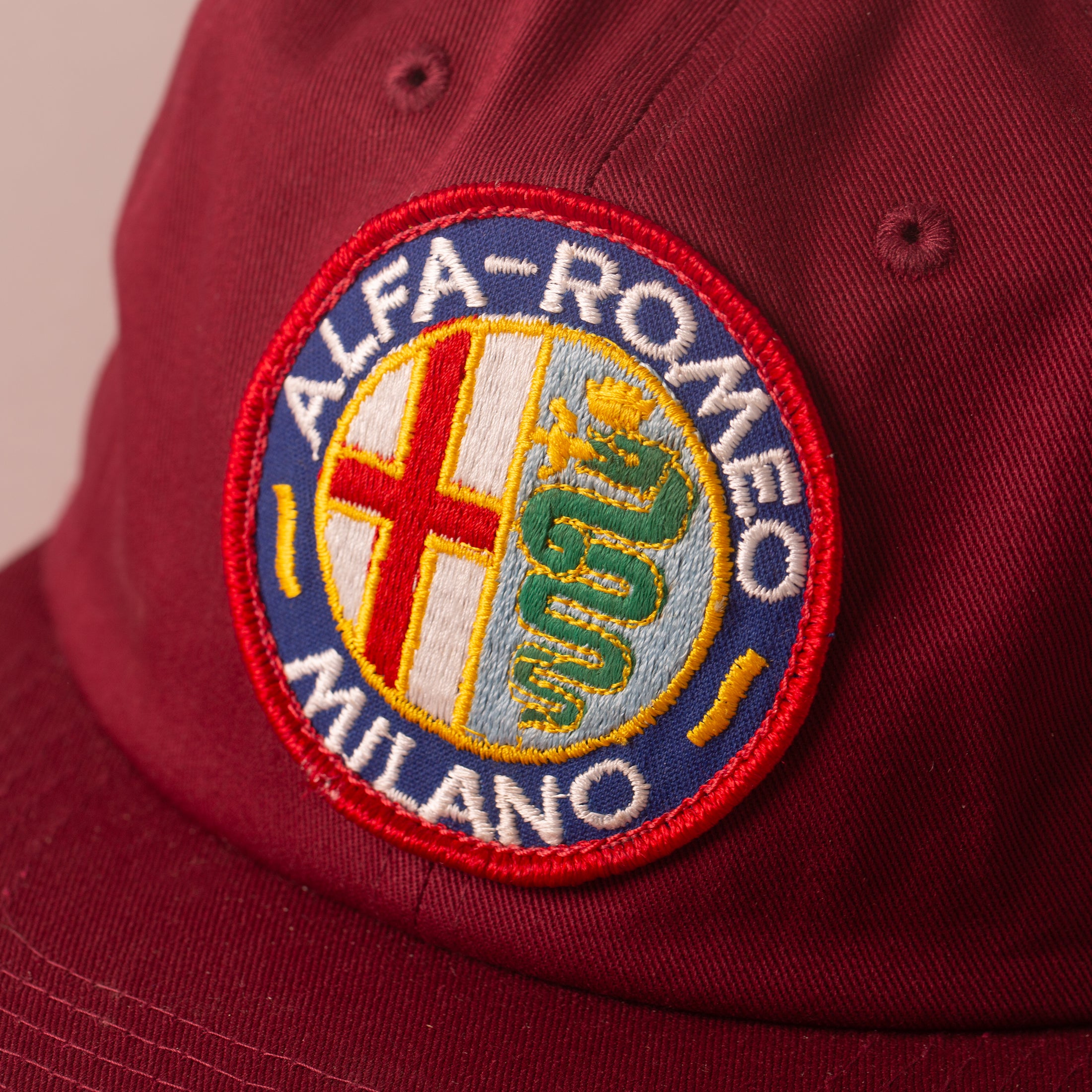 Alfa Romeo Milano 6-Panel Strapback Hat