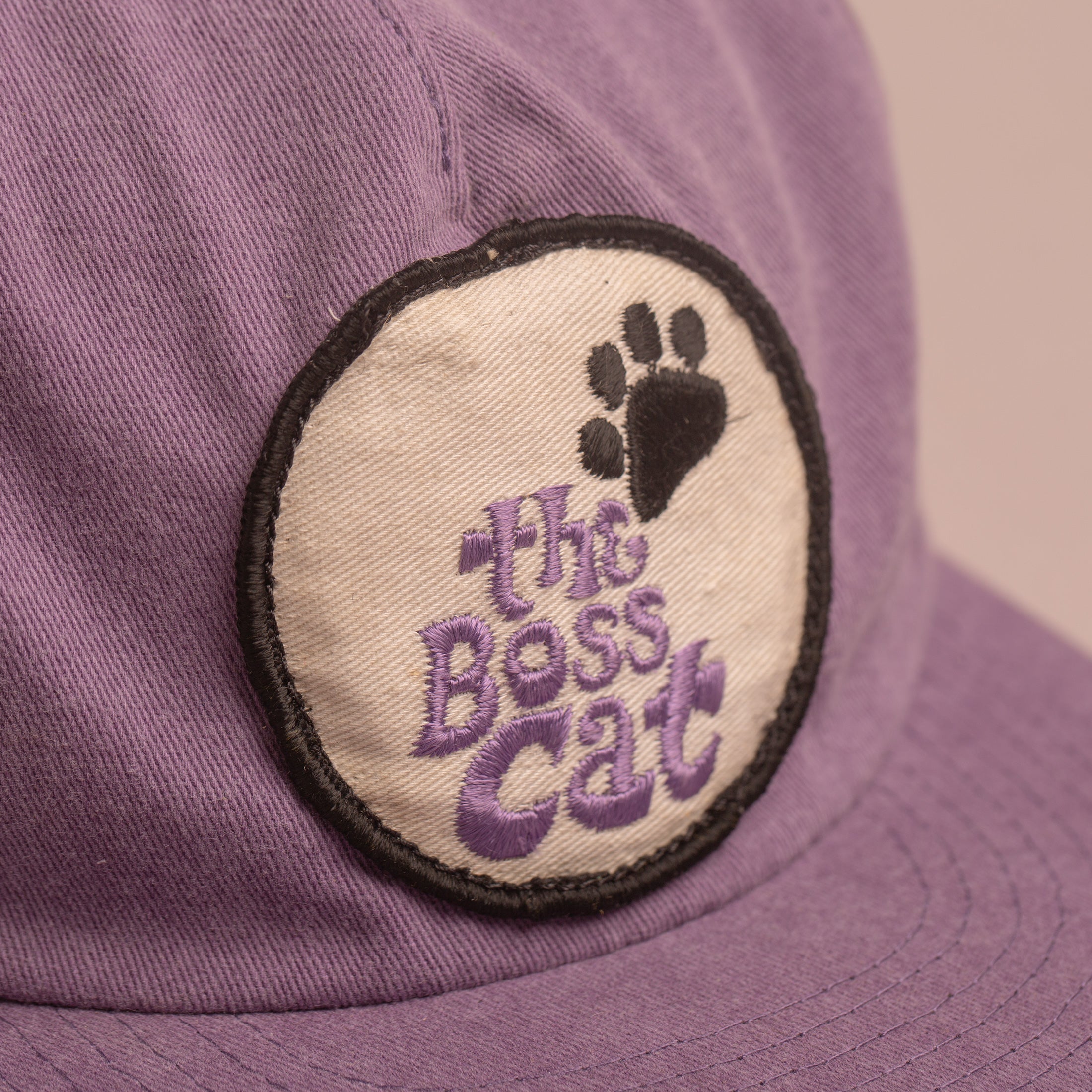 The Boss Cat Unstructured Cap