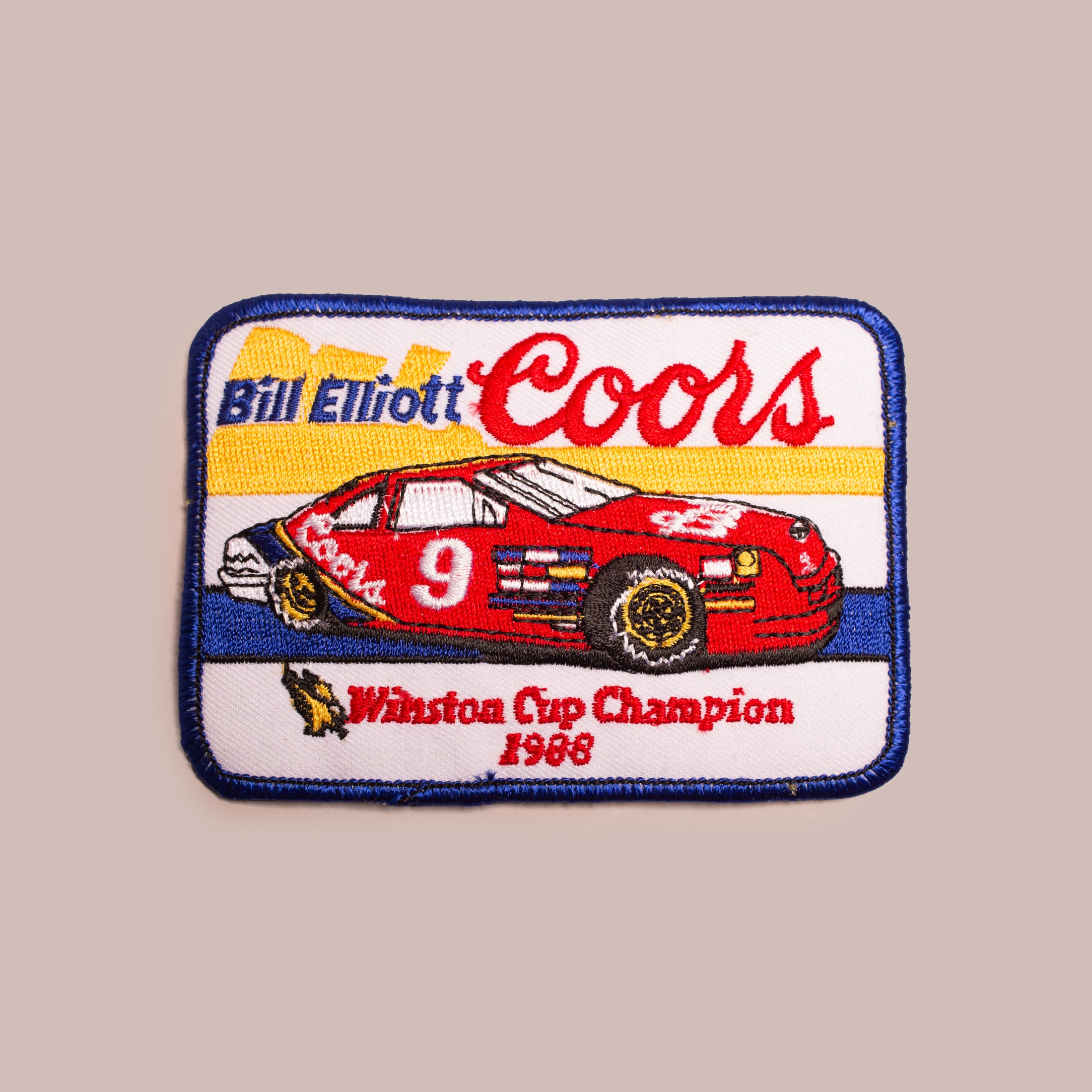 Vintage Patch - Bill Elliot Coors Nascar 1988
