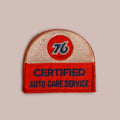 Vintage Patch - 76 Certified Auto Care Service