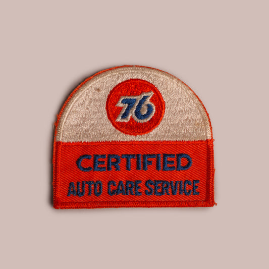 Vintage Patch - 76 Certified Auto Care Service