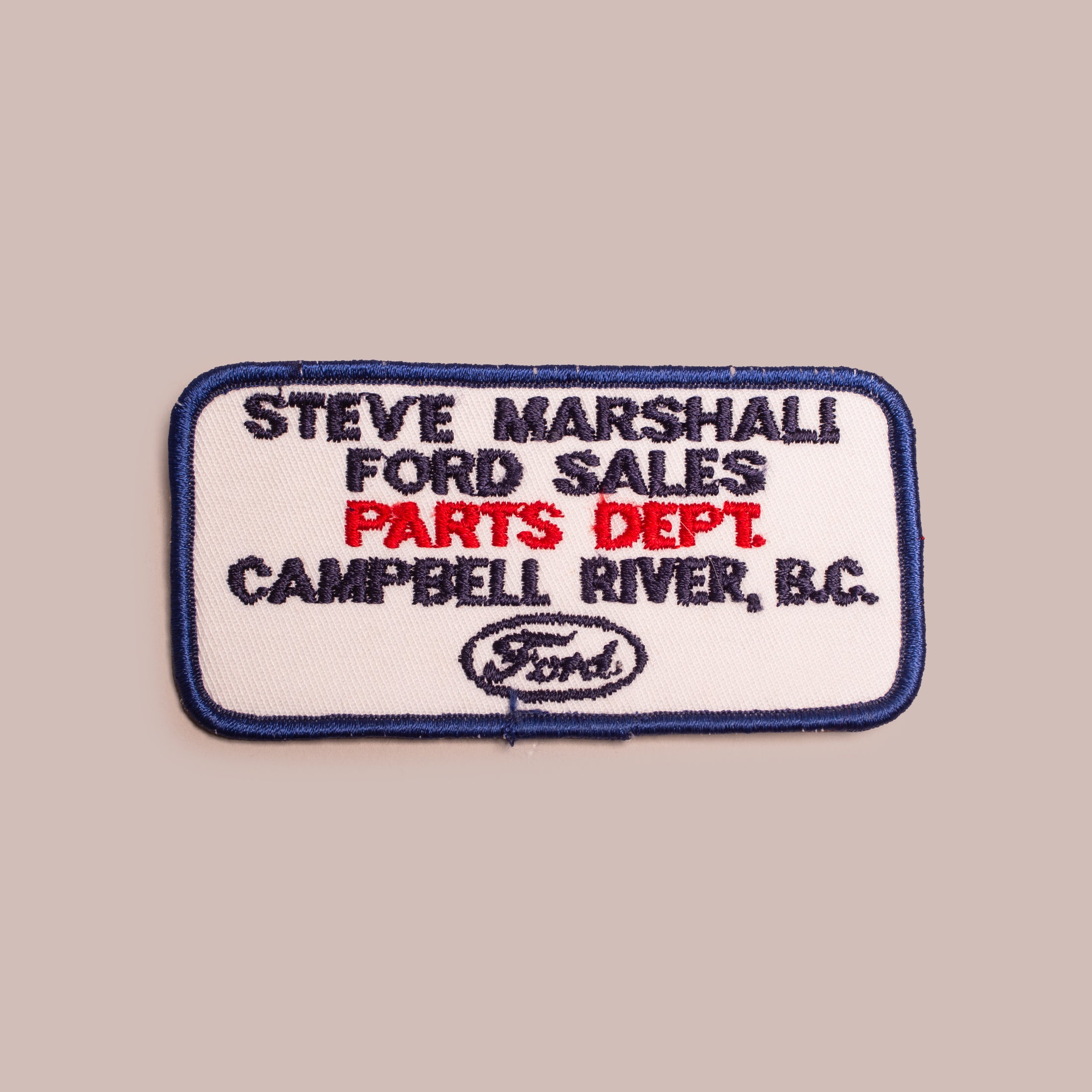 Vintage Patch - Ford Campbell River BC