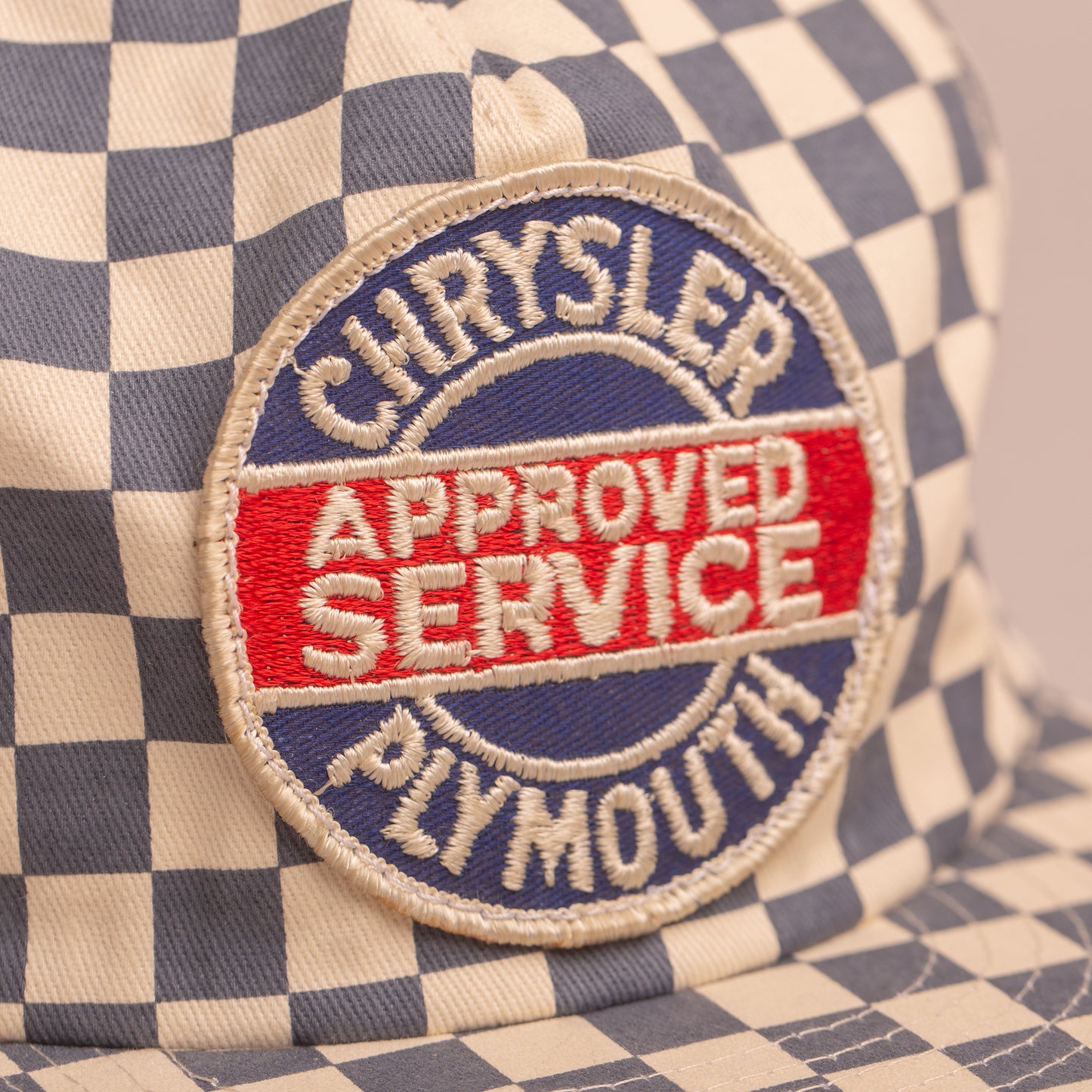 Chrysler Plymouth Service Checkerboard Cap