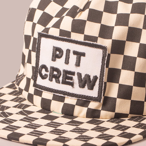 Pit Crew Checkerboard Cap