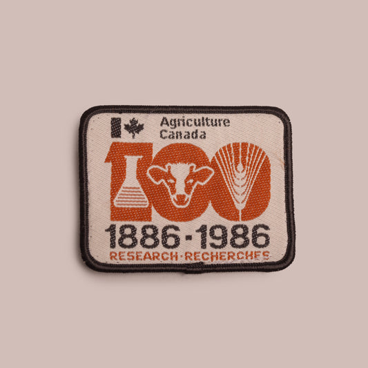 Vintage Patch - Agriculture Canada Research 1986