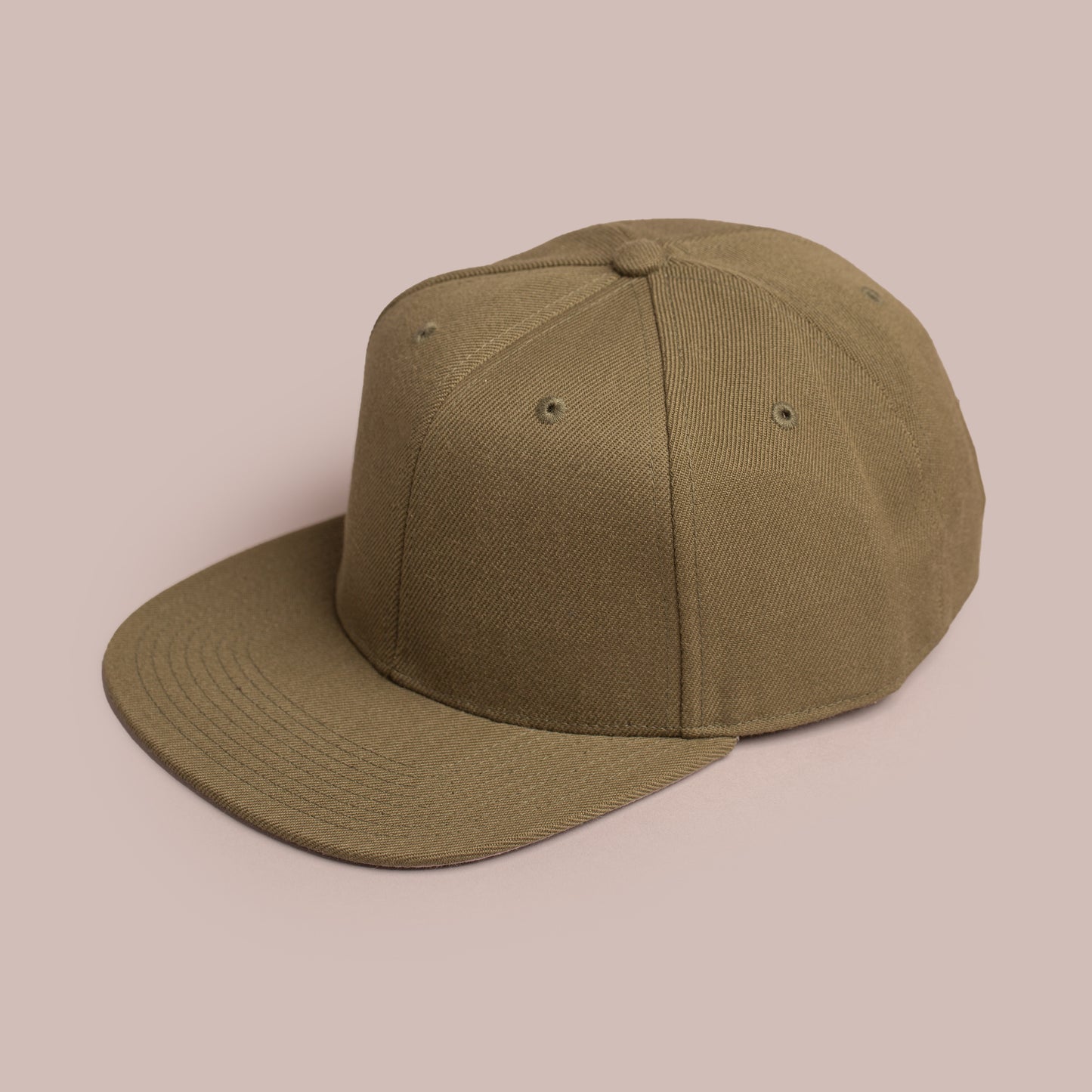 Blank Hat - ascolour - Stock Snapback Army Green