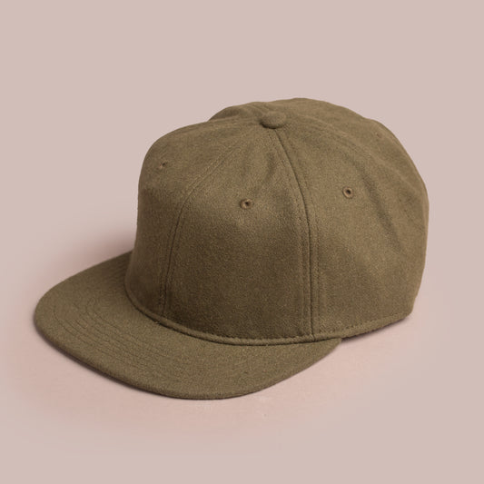 Blank Hat - ascolour - Wool Bates Olive Green