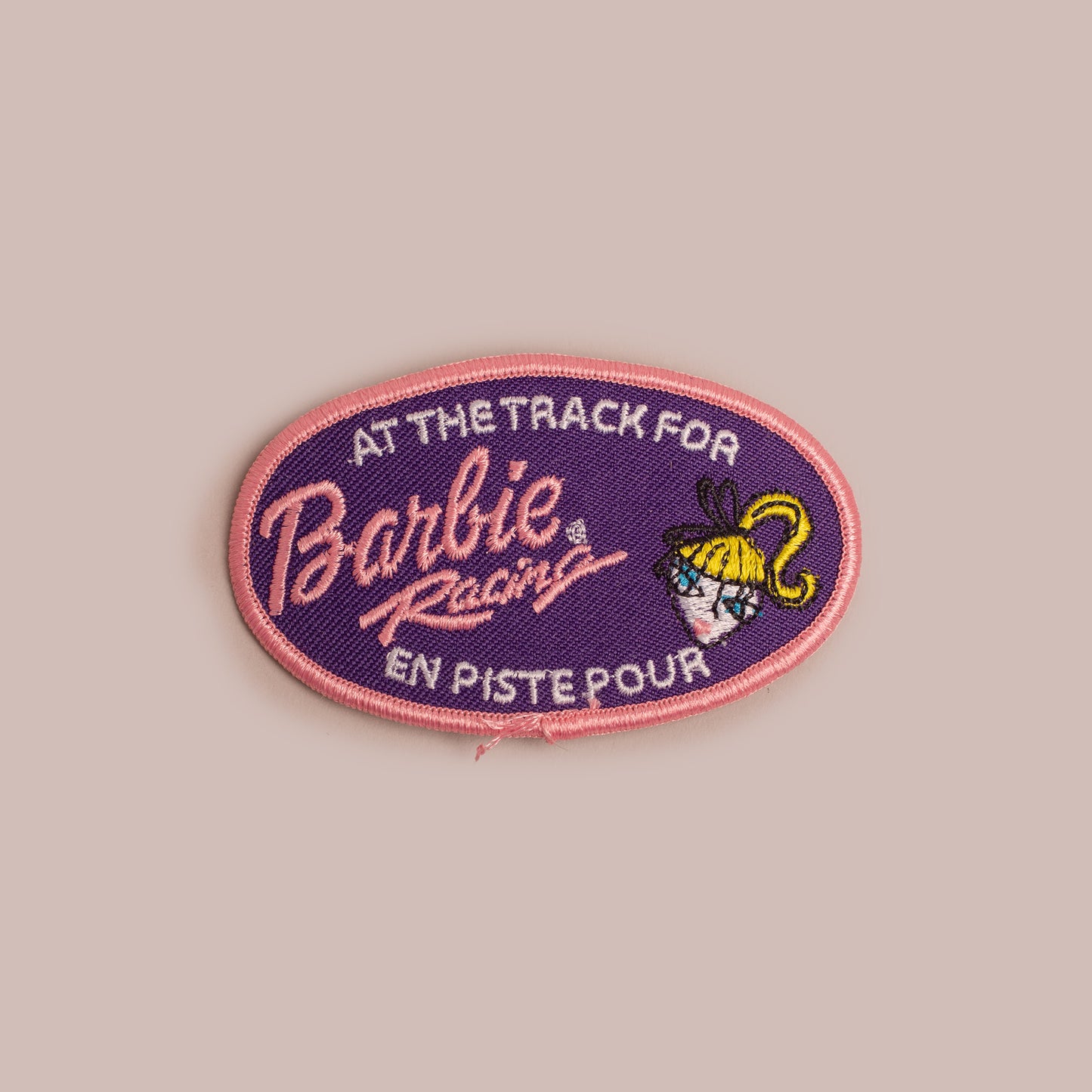 Vintage Patch - Barbie Racing