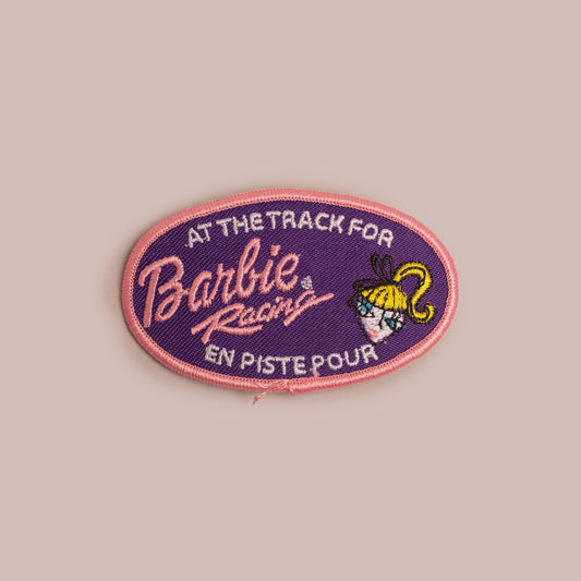Vintage Patch - Barbie Racing