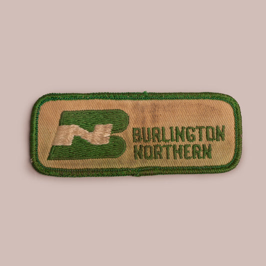 Vintage Patch - Burlington Northern Railroad