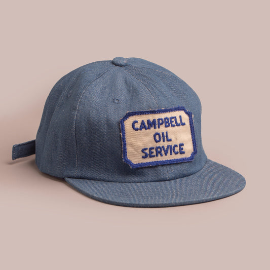 Campbell Oil Service Denim Cap