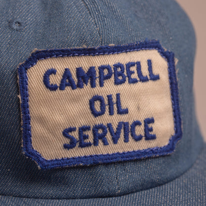 Campbell Oil Service Denim Cap