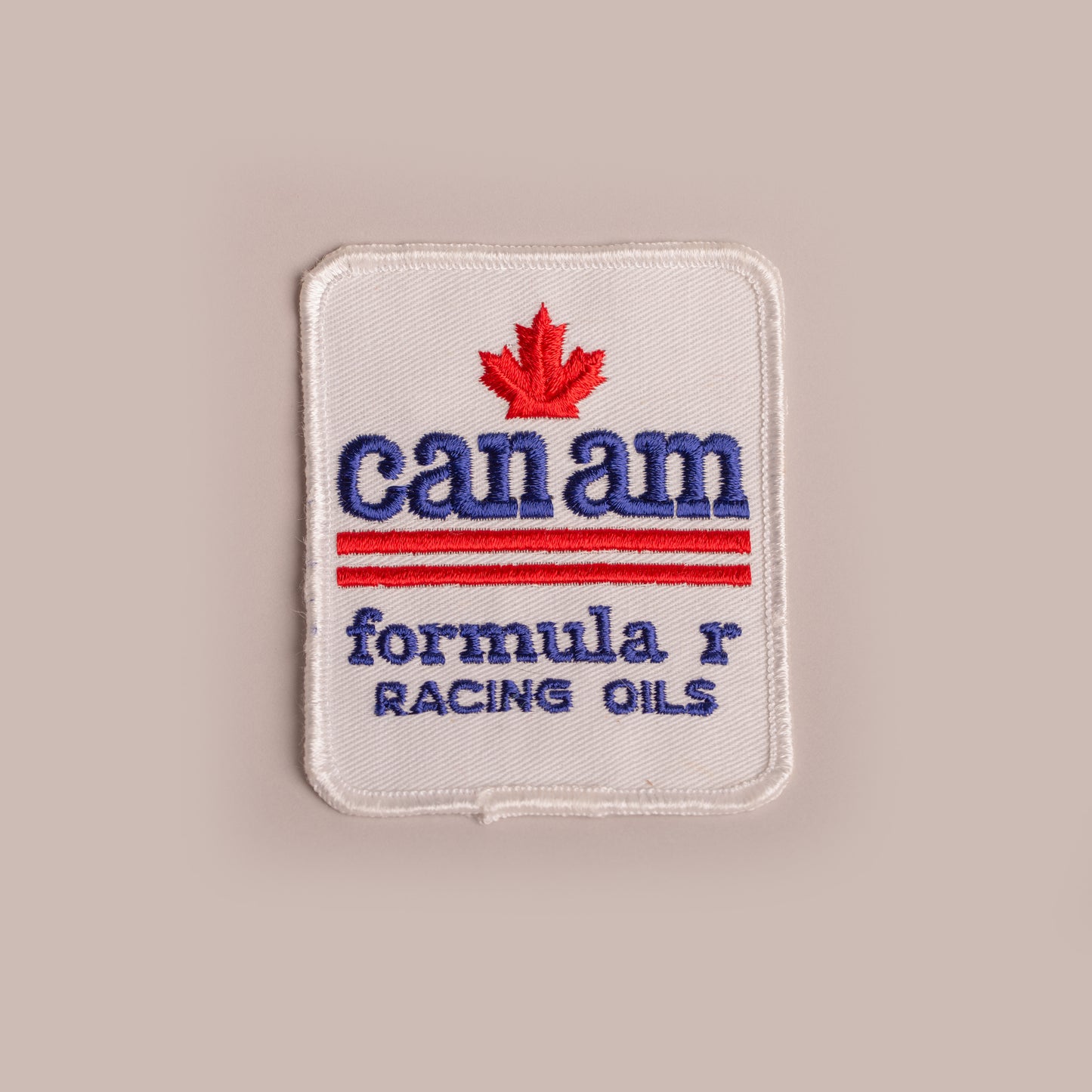 Vintage Patch - Can Am Formula R Racing Oils