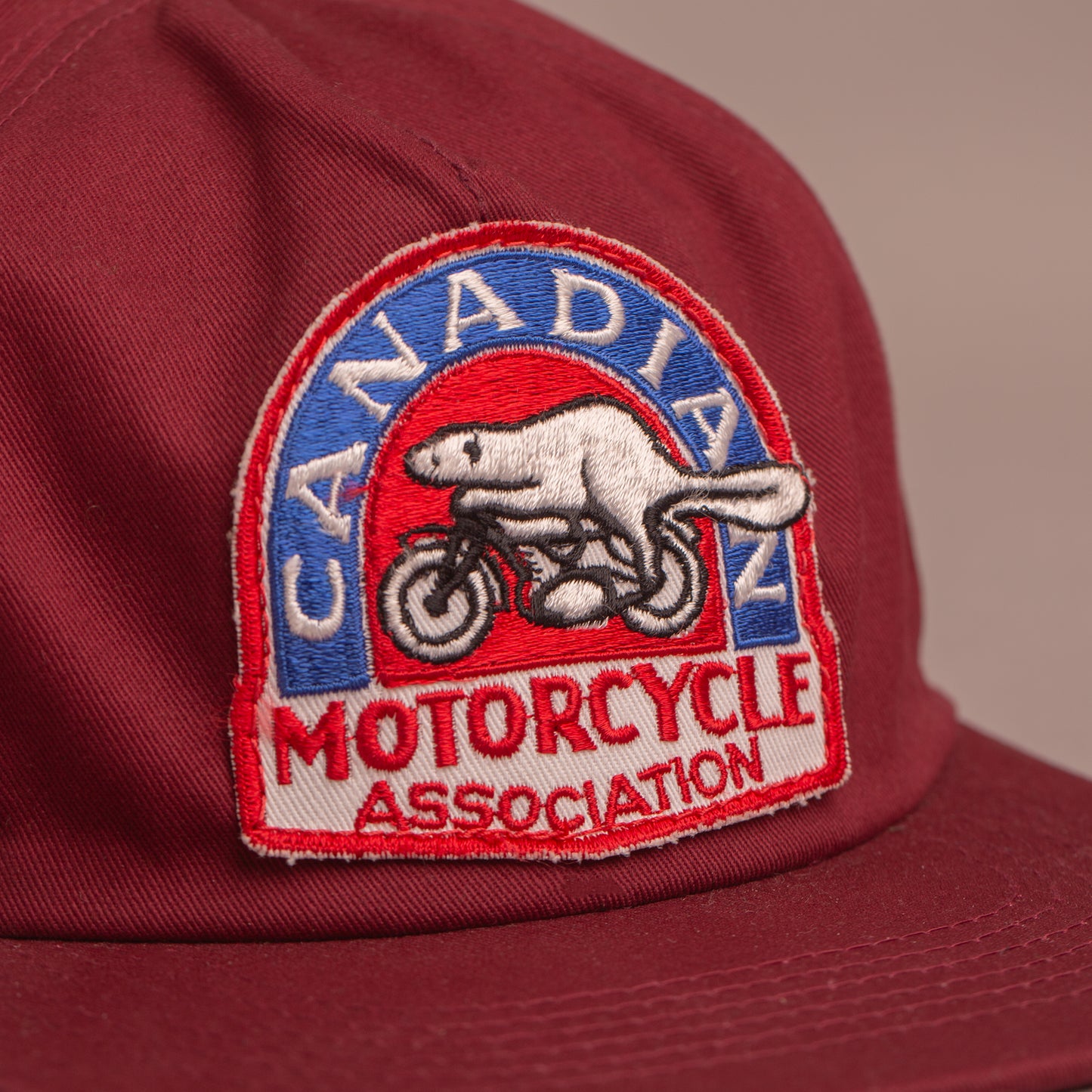 Canadian Motorcycle Unstructured Cap