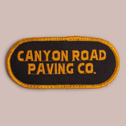 Vintage Patch - Canyon Road Paving Co