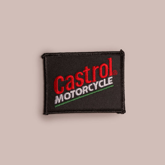 Vintage Patch - Castrol Motorcycle