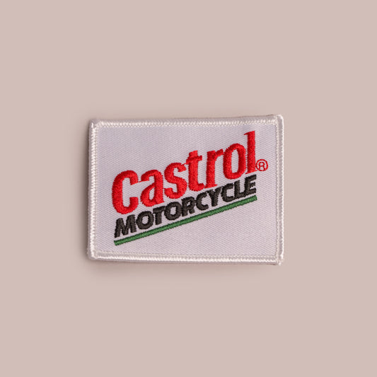 Vintage Patch - Castrol Motorcycle