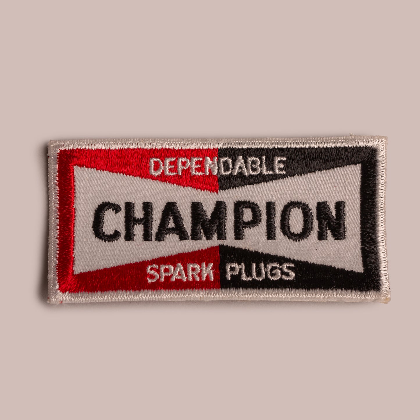 Vintage Patch - Champion Dependable Spark Plugs