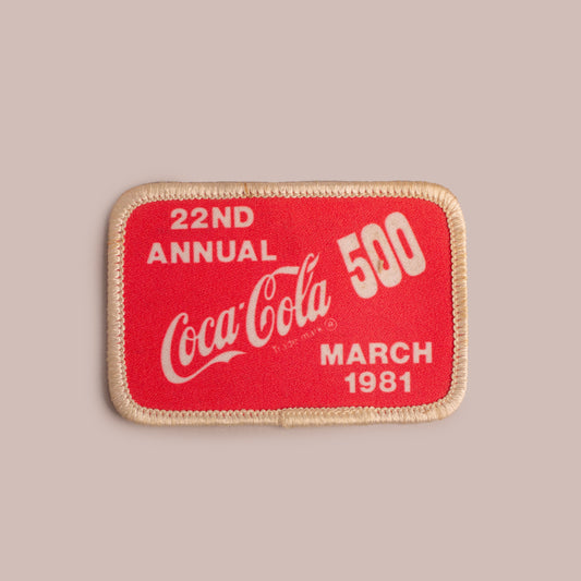 Vintage Patch - 22nd Coca-Cola 500 1981