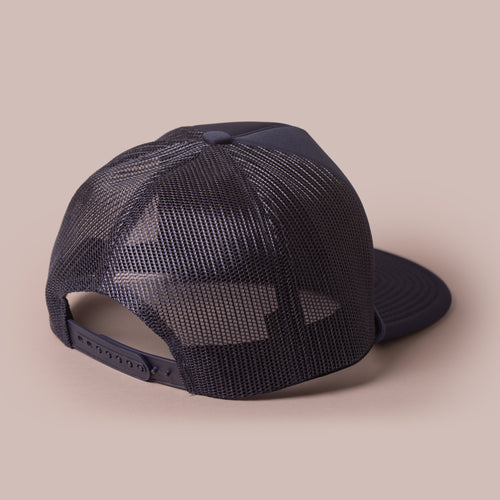 Blank Hat - Division DF14 5-Panel Foam Trucker with Rope