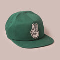 Vintage Fingers Black Unstructured Cap