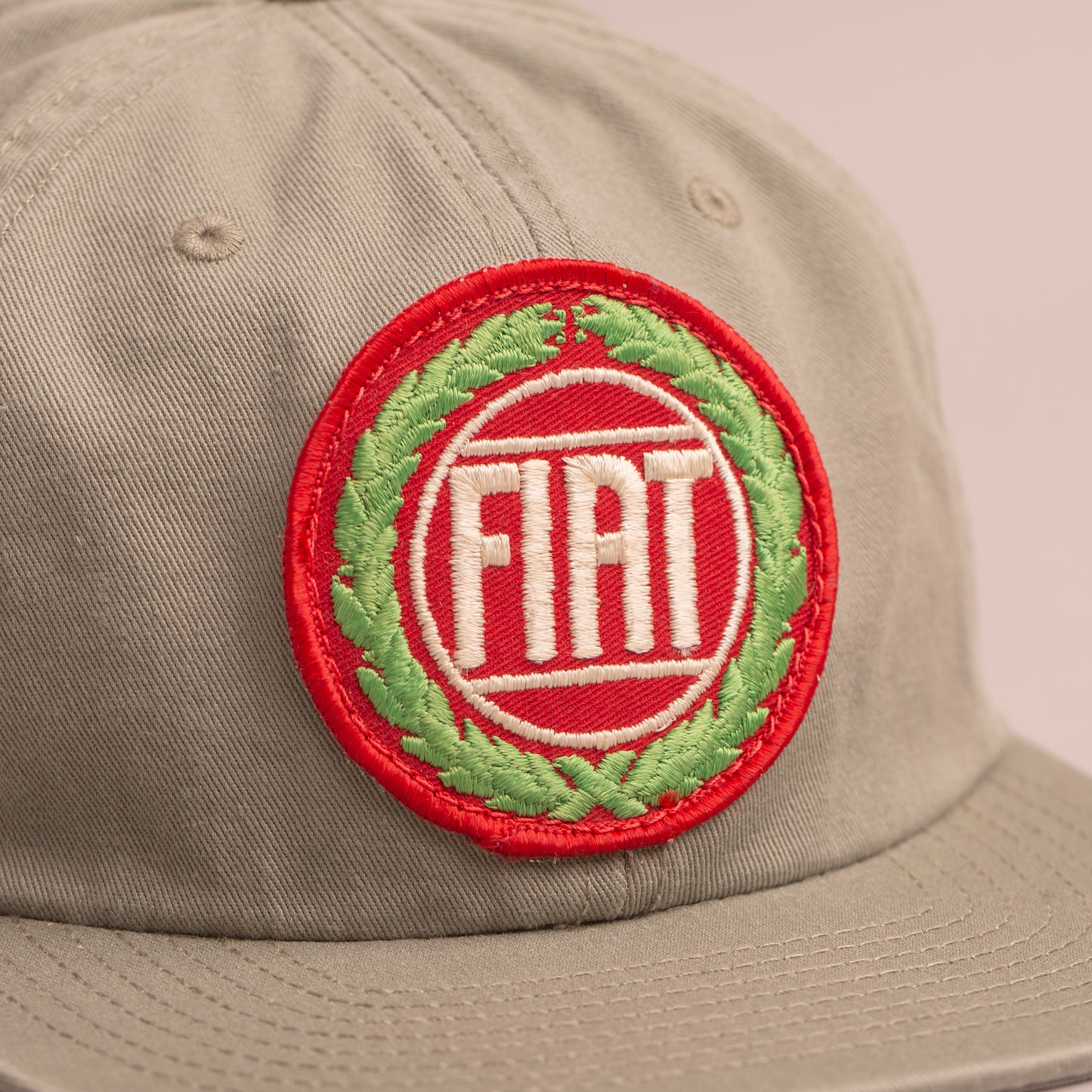 Fiat Wreath Emblem Unstructured Cap