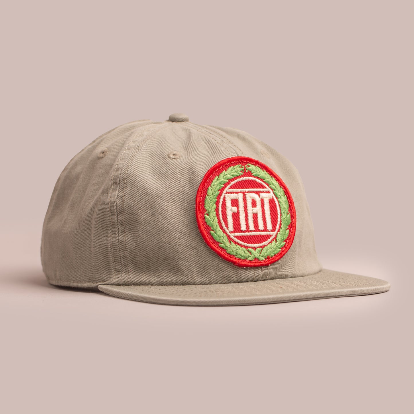 Fiat Wreath Emblem Unstructured Cap