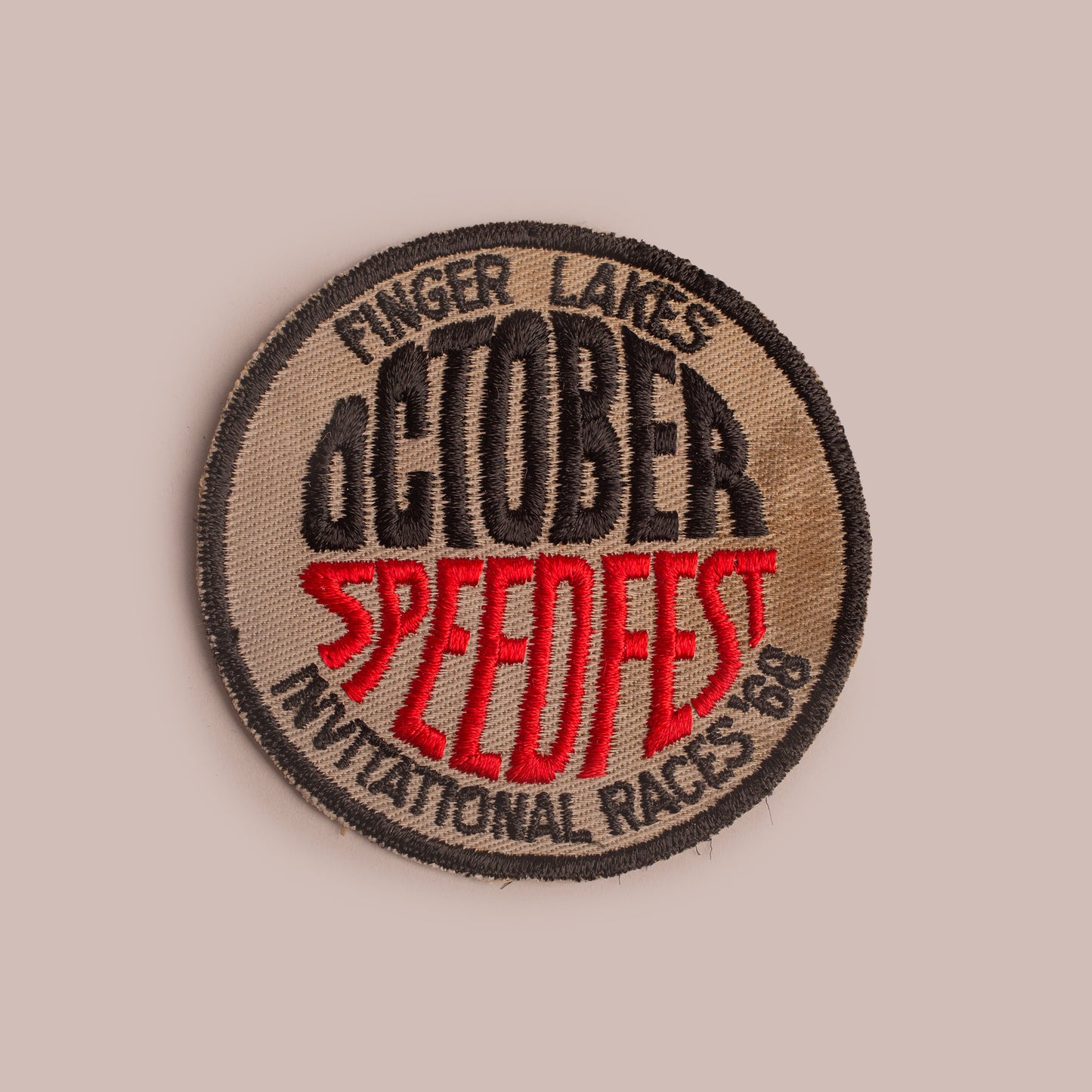 Vintage Patch - Finger Lakes October Speedfest 68