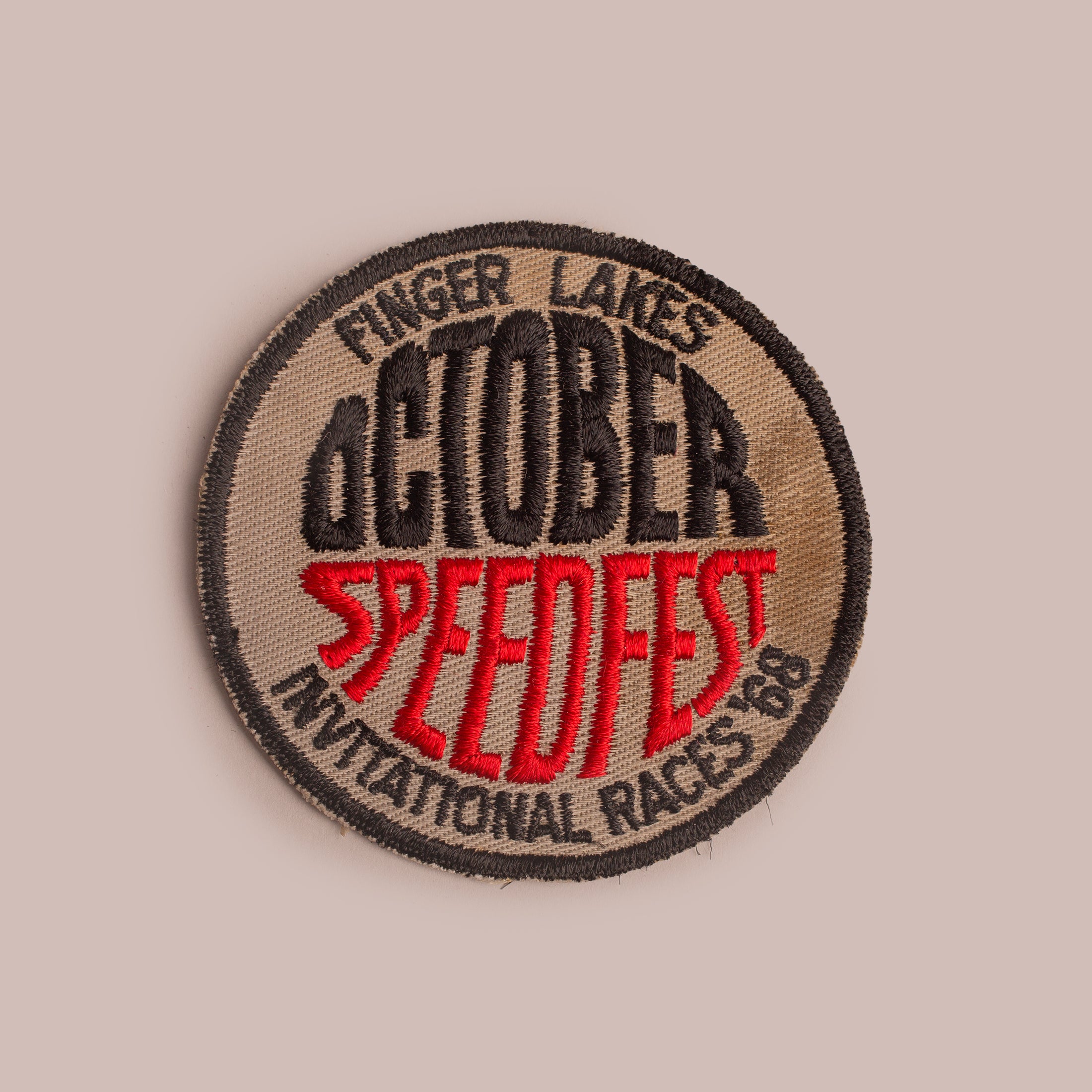 Vintage Patch - Finger Lakes October Speedfest 68