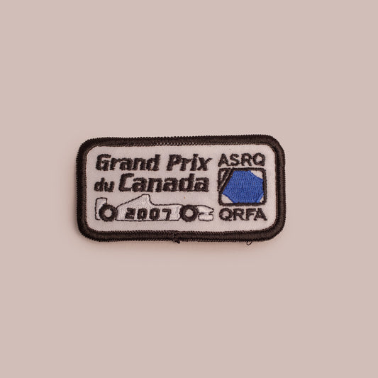 Vintage Patch - ASRQ QRFA Grand Prix du Canada 2007